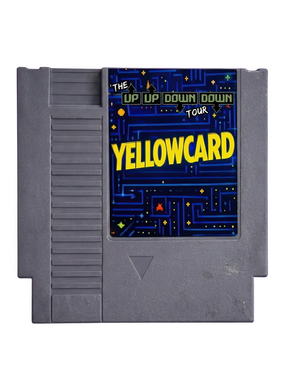 Yellowcard tour cartridges